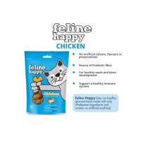 Feline Happy 60g Cat Treats Chicken