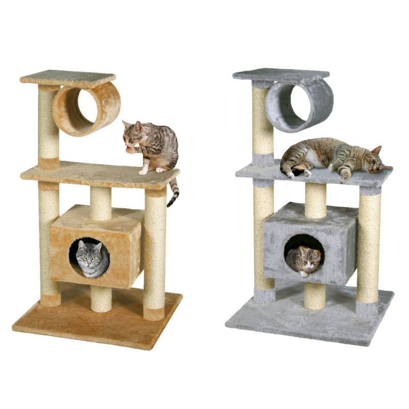 Flamingo Scratch Pole Teide, BEIGE,TEIDE GREY
