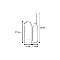 Flamingo Fura Cat Hair Remover 32.5x7.5x5.2 Cm, WHITE ,GREY