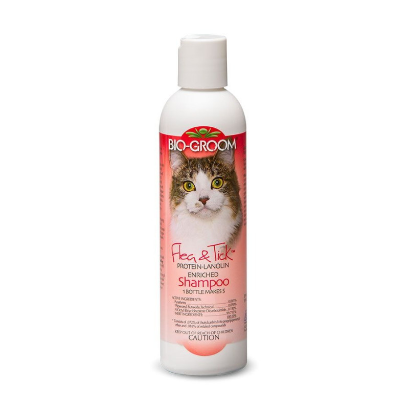 Bio Groom Flea & Tick Cat Shampoo