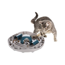 Flamingo Hanto Interactive Cat Toy 28.5x7 Cm, GREY , BLUE 