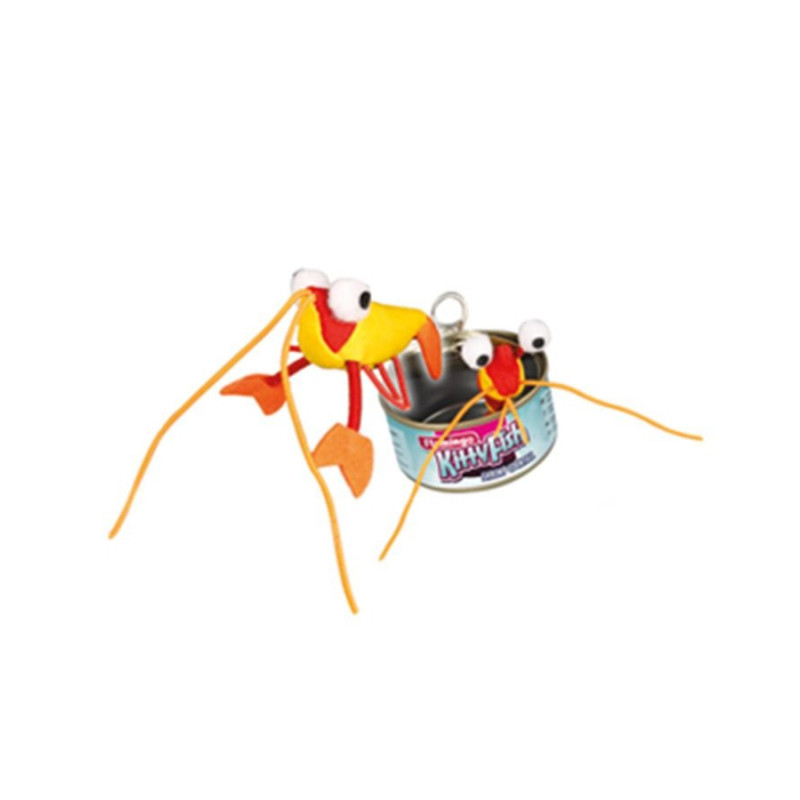 Flamingo Cat Toy Jack & Dan, OS