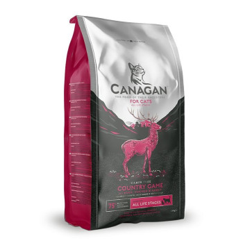 Canagan 4Kg Country Game For Cats Dry Food, Brown