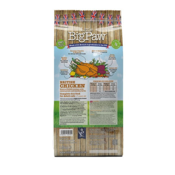 Little Big Paw 1.5Kg British Chicken For Adult Cats, Brown