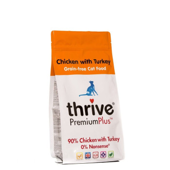 Thrive 1.5Kg Cat Chicken With Turkey Dry Food