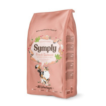 Symply 4Kg Cat Dry Food With Salmon All Life Stages, Brown
