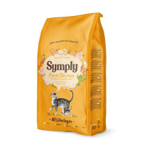 Symply 1.5Kg Cat Dry Food With Chicken All Life Stages, Brown