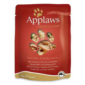 Applaws 70g Cat Tuna With Prawn Pouch