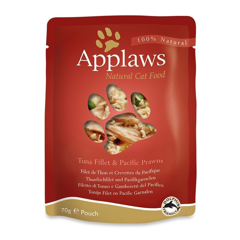 Applaws 70g Cat Tuna With Prawn Pouch