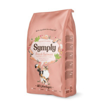 Symply 1.5Kg Cat Dry Food With Salmon All Life Stages, Brown