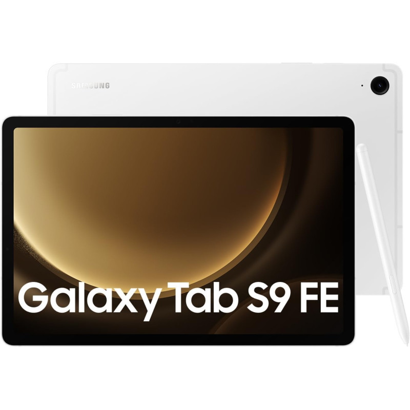 Samsung Galaxy Tab S9 FE 10.9 Screen, 5G 1 Sim Android Tablet, 128GB, S Pen Included, Silver Wifi