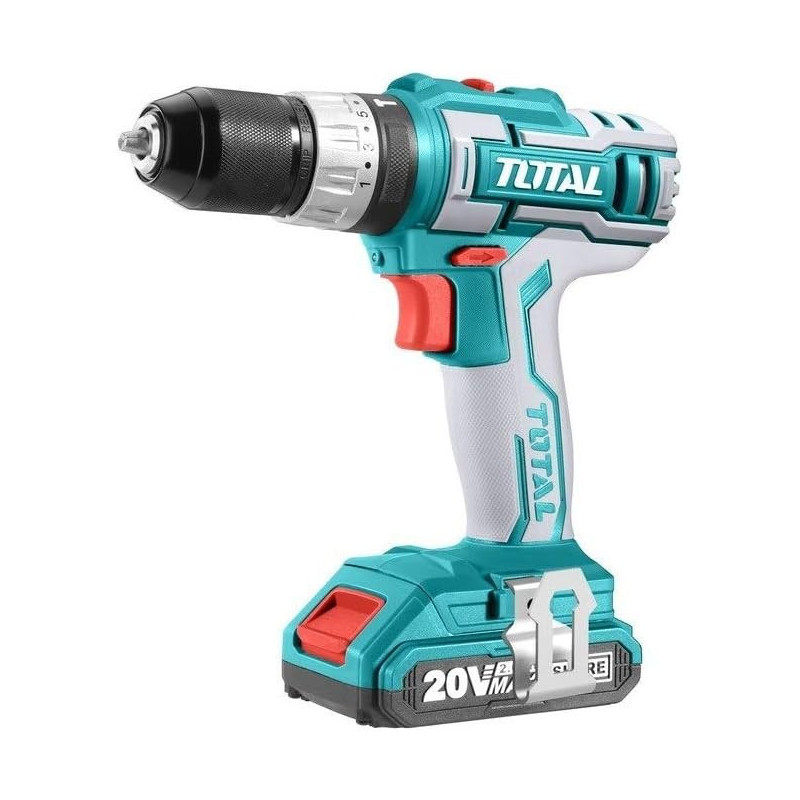 TOTAL 20V Lithium-Ion Cordless Impact Drill - TIDLI2002