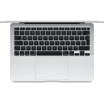 Apple Macbook Air 13 Inch, Apple M1 Chip With 8-Core Processor and 7-Core Graphics, 8GB RAM, 256GB SSD, English Keyboard, Silver - MGN93 1 Year Warranty