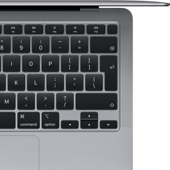 Apple Macbook Air 13 Inch Display, Apple M1 Chip With 8-Core Processor and 7-Core Graphics. 8GB RAM, 256GB SSD, English Keyboard, Space Grey - MGN63 1 Year Warranty