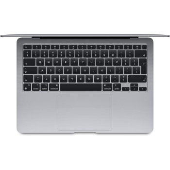 Apple Macbook Air 13 Inch Display, Apple M1 Chip With 8-Core Processor and 7-Core Graphics. 8GB RAM, 256GB SSD, English Keyboard, Space Grey - MGN63 1 Year Warranty