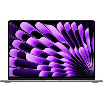 Apple MacBook Air (2023), 15.3 inch, M2 Chip With 8 Core CPU & 10 Core GPU, 256GB SSD, Space Gray - MQKP3