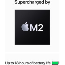 Apple MacBook Air (2023), 15 inch, M2 Chip With 8 Core CPU & 10 Core GPU, 256GB, Strlight MQKU3