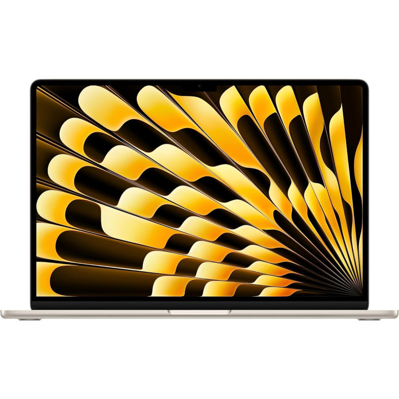 Apple MacBook Air (2023), 15 inch, M2 Chip With 8 Core CPU & 10 Core GPU, 256GB, Strlight MQKU3