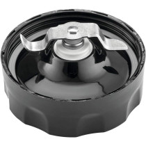Black+Decker 400W 1.5 Liter Blender With 2 x Grinder Mills, Black - BX365-B5