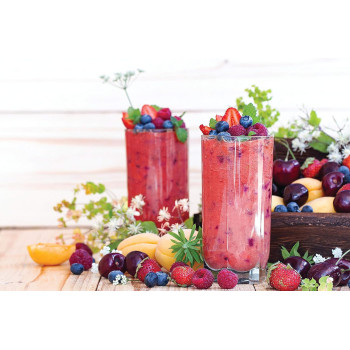 Black+Decker 400W 1.5 Liter Blender With 2 x Grinder Mills, Black - BX365-B5