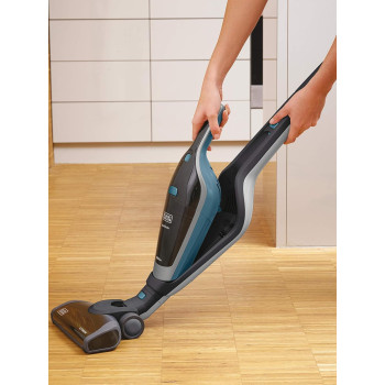 BLACK+DECKER 14.4V 28.8Wh Cordless Stick Vacuum Cleaner, 2Ah Lithium-Ion Battery 2in1 Floor, Detachable Handheld Vacuum, Self Standing Mode and a Dust bowl Capacity 500ml SVA420B-B5