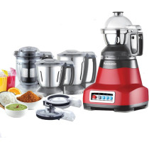 Panasonic 2000W 4 Jar Mixer Grinder - MX-AE465RTZ- RED