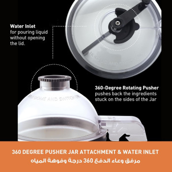 Panasonic 2000W 4 Jar Mixer Grinder - MX-AE465RTZ- RED