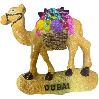 Camel Dubai Designed Ceramic Fridge Magnet