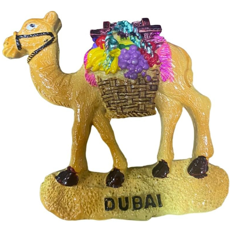 Camel Dubai Designed Ceramic Fridge Magnet