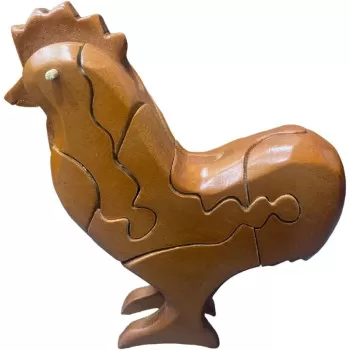 Hen Designed Wooden...