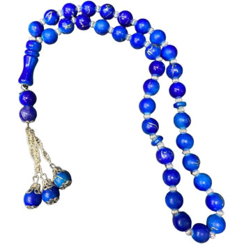 Dark Blue Tasbih Prayer Beads