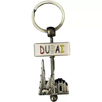Dubai Designed Metal Keychain