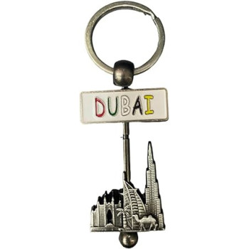 Dubai Designed Metal Keychain