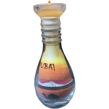Dubai Sand Bottle 12cm Height