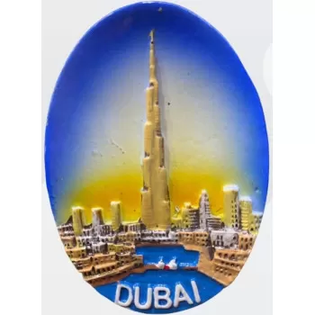 Burj Khalifa Designed Oval...