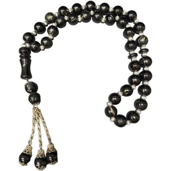 Black Tasbih Prayer Beads