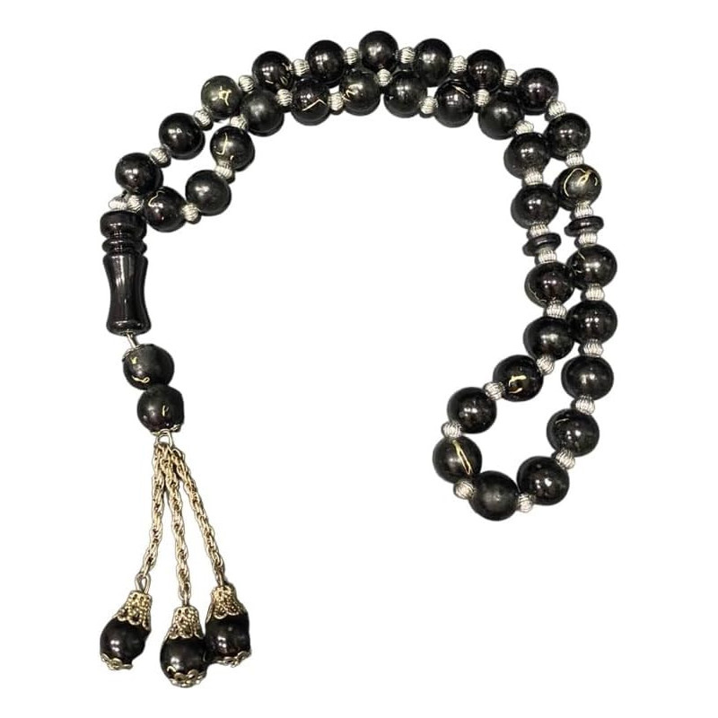 Black Tasbih Prayer Beads