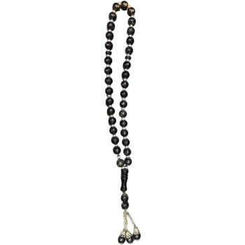 Black Tasbih Prayer Beads