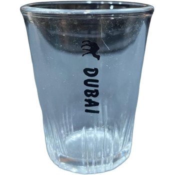 Dubai Designed Tea Glass Set Of 12, Height - 6cm, Length - 3cm