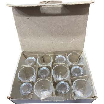 Dubai Designed Tea Glass Set Of 12, Height - 6cm, Length - 3cm