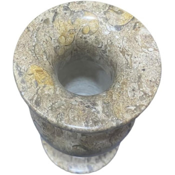 Fossible Marble Vase 14cm Height