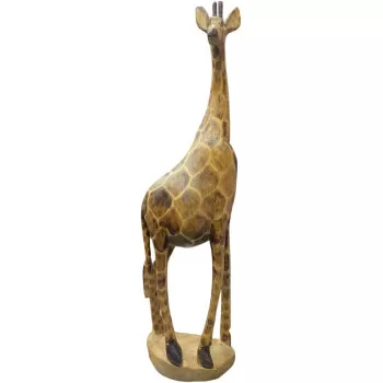 Wooden Tall Giraffe Home Decor