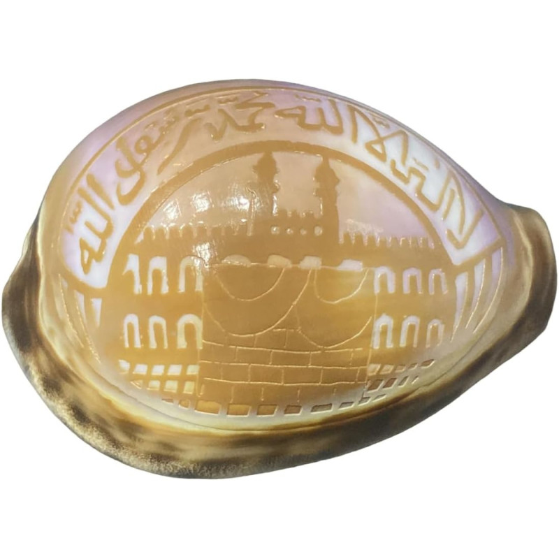 Decorative Islamic Seashell With Design