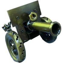 Cannon Metal Decor For Home, Antique Tabletop Home Decore 20cm