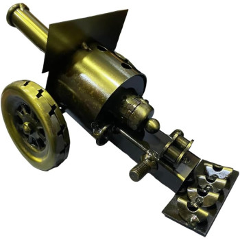 Cannon Metal Decor For Home, Antique Tabletop Home Decore 20cm