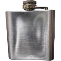 Stainless Steel Hip Flask With Dubai Letters 6X6cm