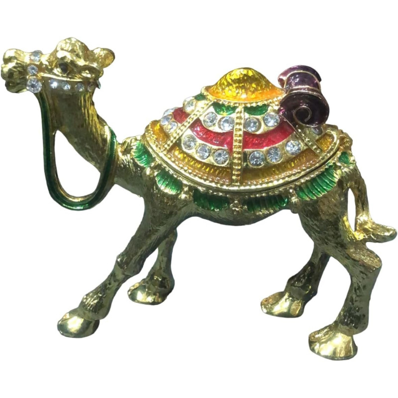 Camel Souvenir Gold Colour home Decore 8X8cm
