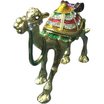 Camel Souvenir Gold Colour home Decore 8X8cm