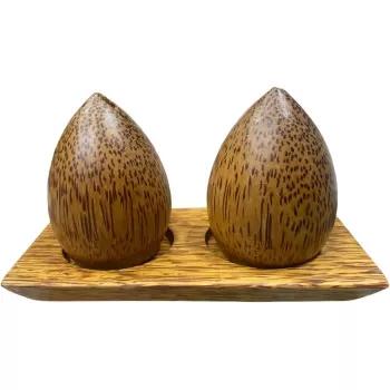 Salt And Pepper Set Coconut...