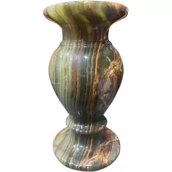 Marble Onyx Vase 14cm Height